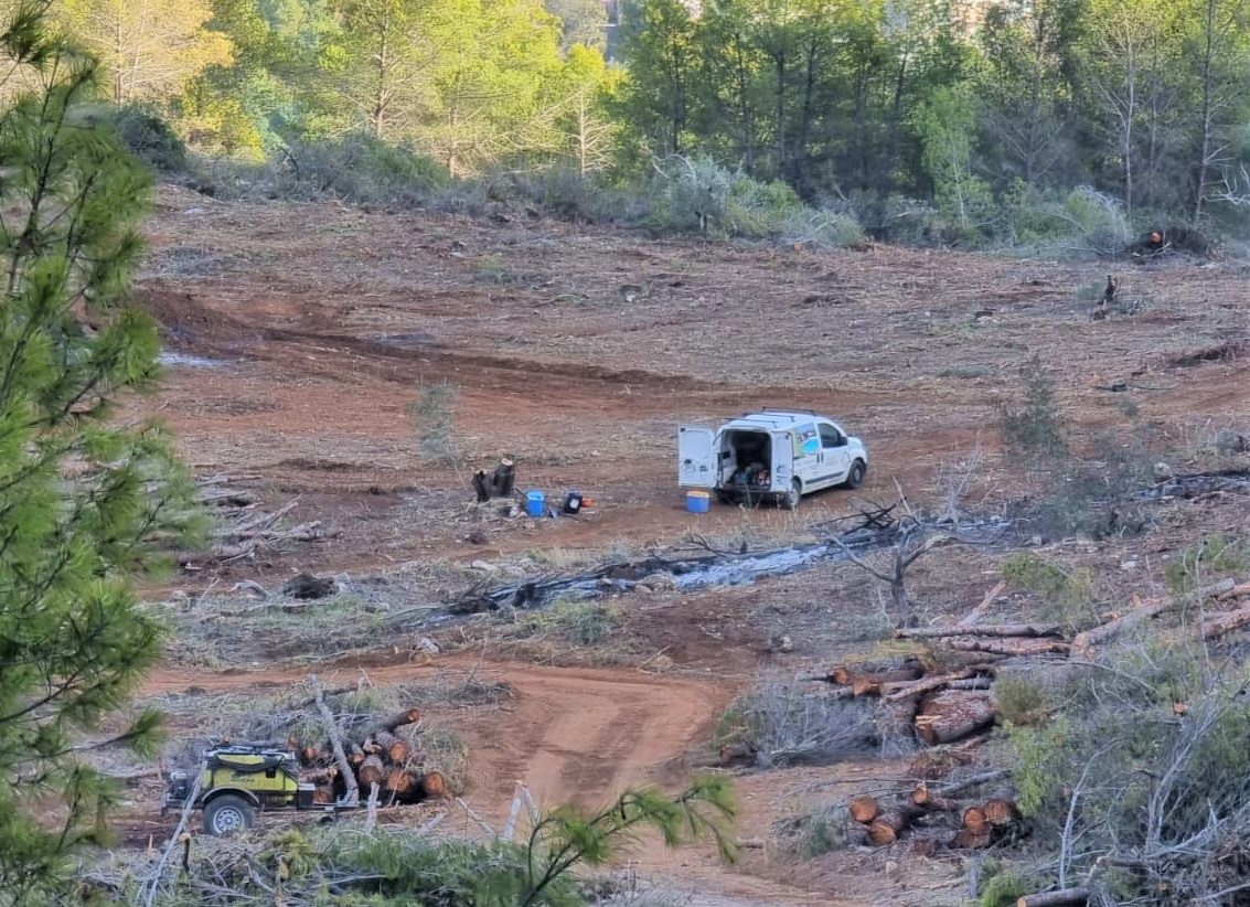 Atentado medioambiental en Cerro Gordo ante la pasividad de Herrera y Ruiz Joya.